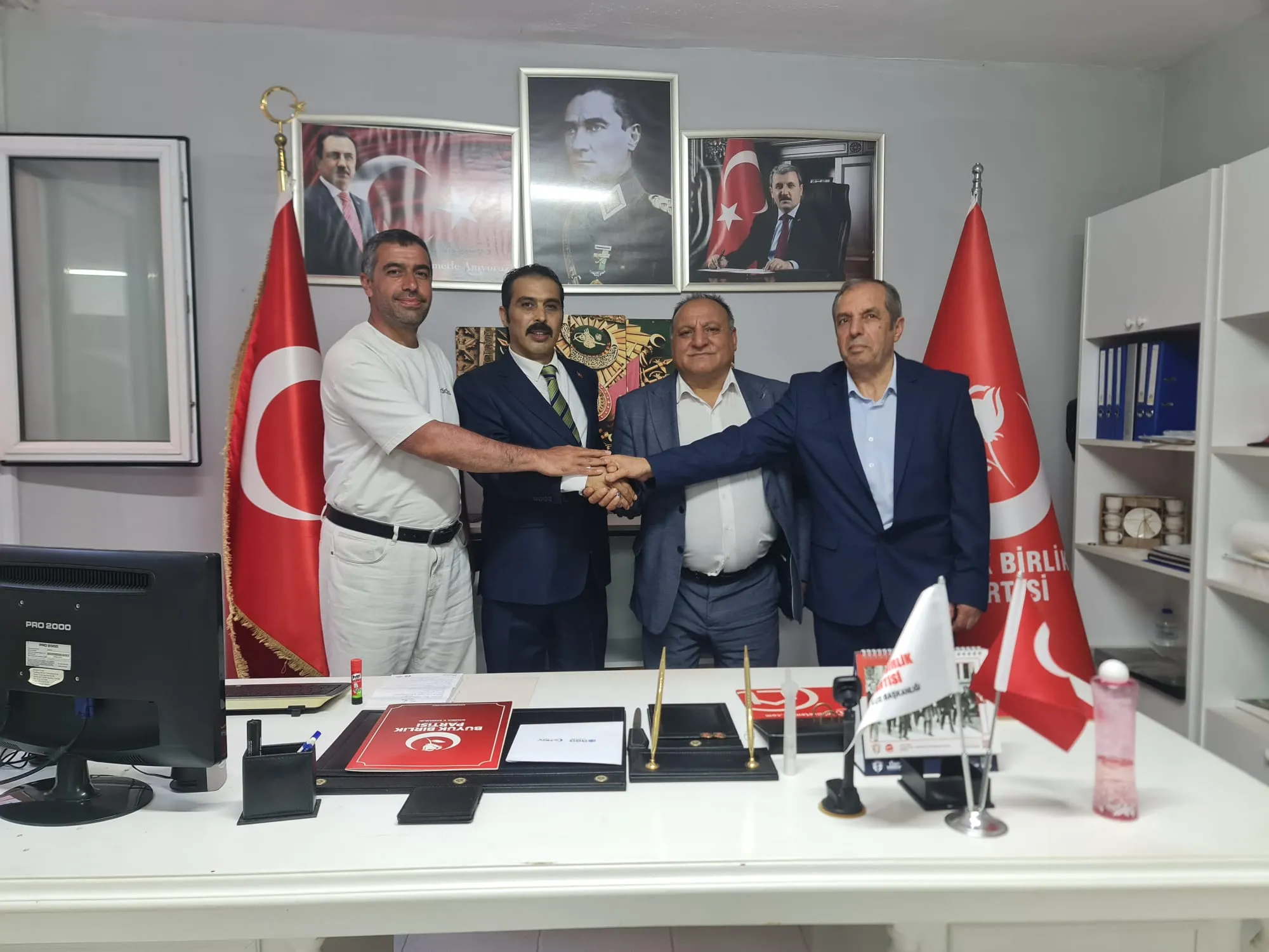 Büyük Birlik Partisi Şile İlçe Teşkilatı’nda Önemli Ziyaret: Spor ve Toplumsal Farkındalık Gündemde