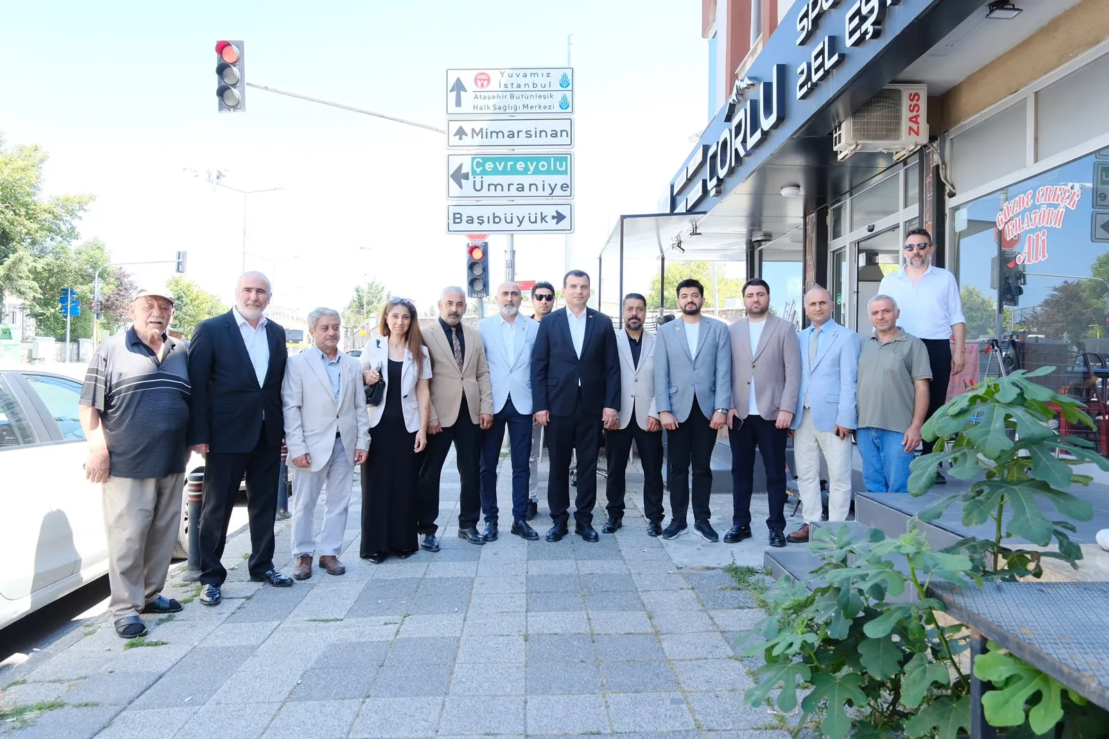 Büyük Birlik Partisi İstanbul İl Başkanı S. Selim Şimşek ve Ataşehir İlçe Teşkilatı Esnaf Ziyaretinde Bulundu