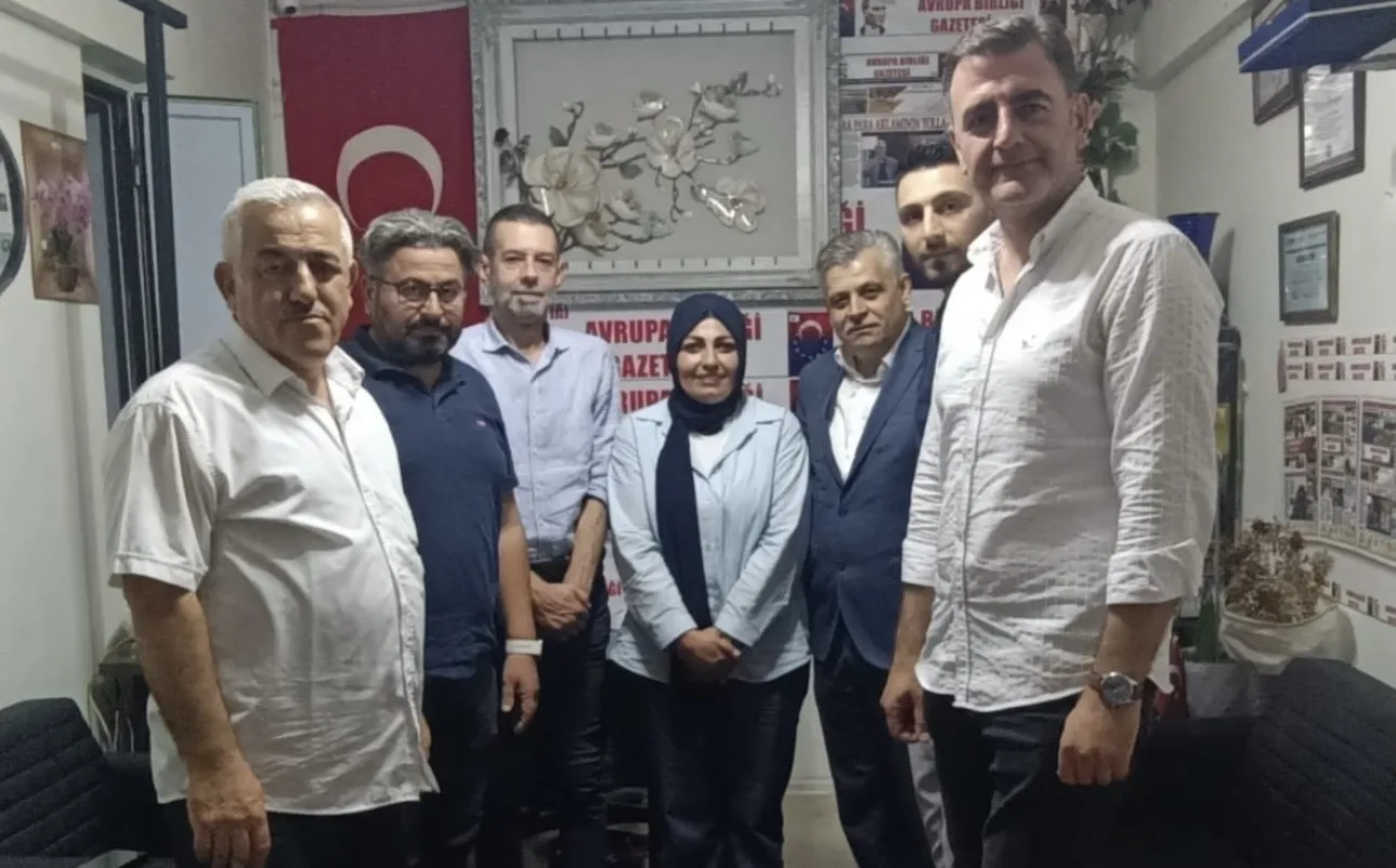 Büyük Birlik Partisi Gaziosmanpaşa İlçe Teşkilatı'ndan Avrupa Birliği Gazetesi'ne Ziyaret