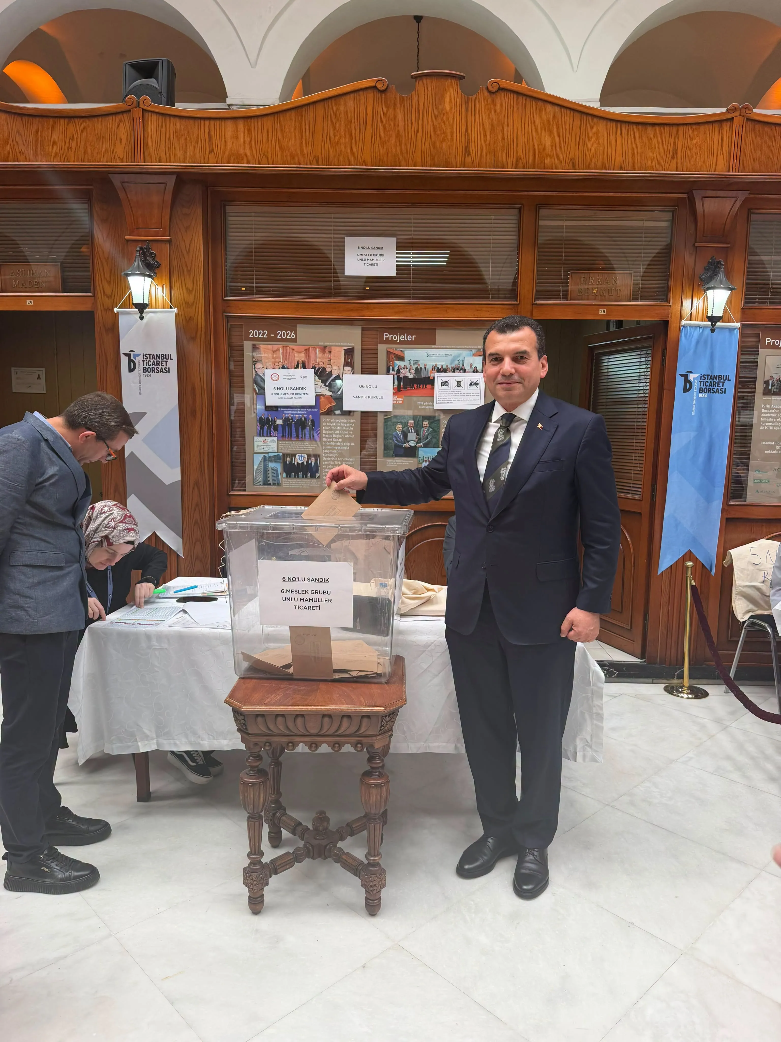 İstanbul Ticaret Borsası Seçimlerine Katılım Sağladık